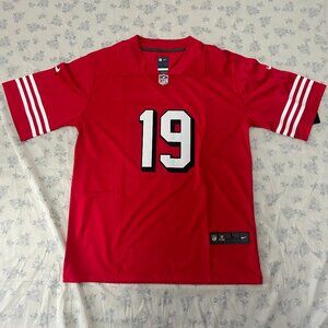 NFL San Francisco 49ers Deebo Samuel #19 Scarlet Player Jersey